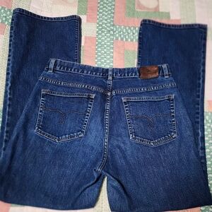 Classic Blue Straight Denim Jeans